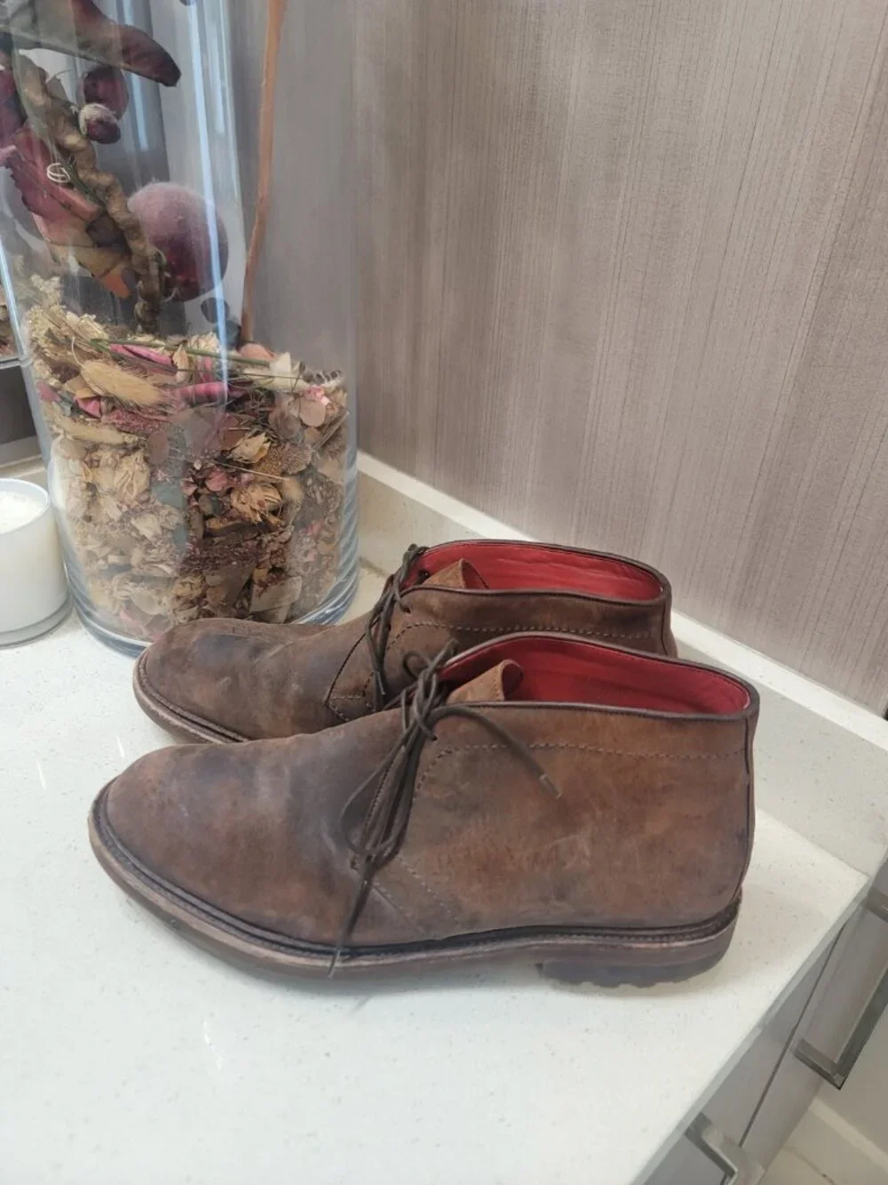 Carmina Men’s Chelsea Boots Size 8 brown